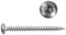 Panhead Schrauben Edelstahl 5x40 mm - 100 St. Vollgewinde Holzschrauben Torx A2