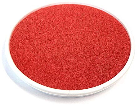 Major Brushes Large Red Water-Based Ink Pad 15cm