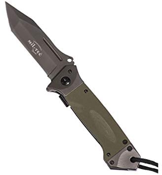 Mil-Tec Messer-15344501 Messer Oliv One Size