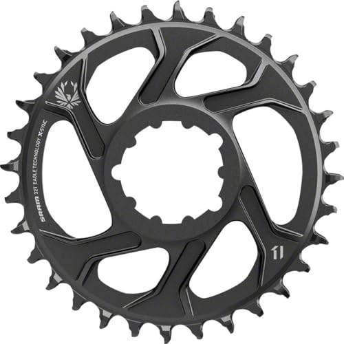 Sram X-Sync2 Eagle Kettenblätter, Schwarz, One Size