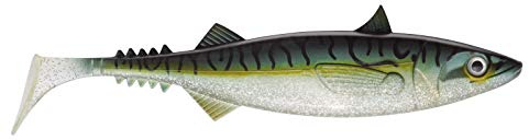 Jackson Sea Unisex – Erwachsene 10C4050801037046C10 Jackson Gummifisch Norwegen Köder-The 18cm 2 Stück Green Mackerel, Bunt, Normal