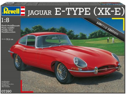 Revell 07390 - Jaguar E-Type (XK-E), im Maßstab 1:8