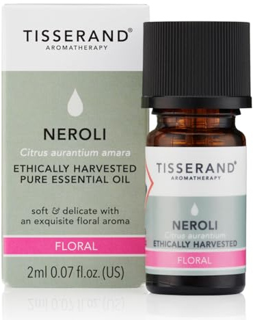Tisserand Neroli Ethically Harvested Essential Oil - 2ml | Delicate Floral Neroli Aroma, 100% Natural Pure Essential Oils, Uncompromising Quality, Certified Vegan