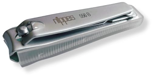 nippes Nagelknipser für Fuß- und Fingernägel | Mit Nagelfang | 6 cm | Fußnagel Knipser | Nagelpflege Knipser | Nagelknipser | Erleichtert das Kürzen von starken und festen Nägeln