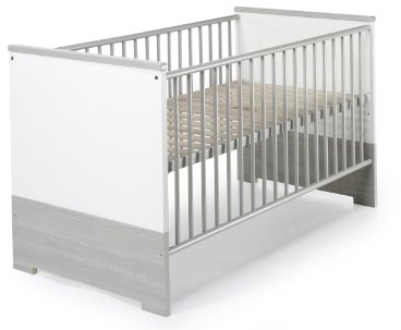 Schardt Eco Silber Kombi-Kinderbett 70x140 cm