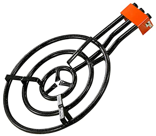 MAGEFESA ® Reinforced Paella pan Burner 24 inches of Diameter, Perfect for Paella Makers, Compatible with Most Paella Pans Available on The Market, up to 32 inches in Diameter, Tripod not Included