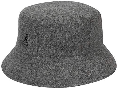 Kangol Unisex Wool LAHINCH Fischerhut, Grau (Flannel FL034), 60