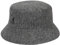 Kangol Unisex Wool LAHINCH Fischerhut, Grau (Flannel FL034), 60
