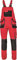 Stenso des-Emerton - Salopette da Lavoro - Uomo - Tute Protettive - Slim Fit - Rosso - 60