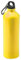 WALTER Borraccia in Alluminio Modello Super (Giallo)