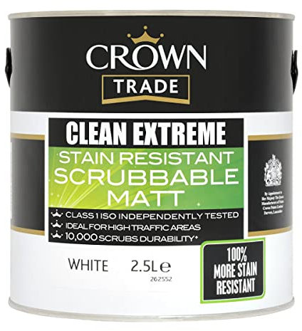 Crown Clean Extreme Matt (White)-2.5 L