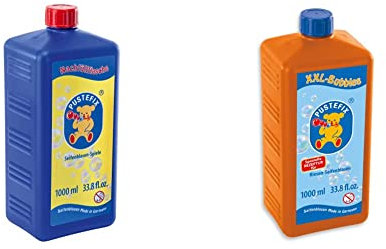 Pustefix Seifenblasen Nachfüllflasche Maxi 1L I Seifenblasenflüssigkeit für Bunte Blasen & Erwachsene auf Geburtstag, Hochzeit & 420869872 XXL-Bubbles Nachfüllflasche Maxi I 1000ml Seifenblasenwasser