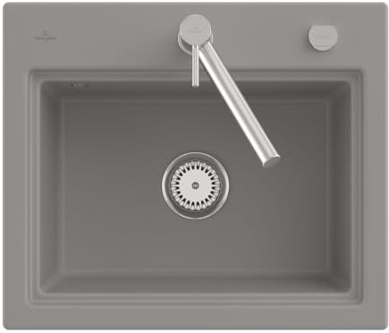Villeroy & Boch Subway Style 60 S Fossil - 336A 02 KD Keramikspüle Excenterbetätigung