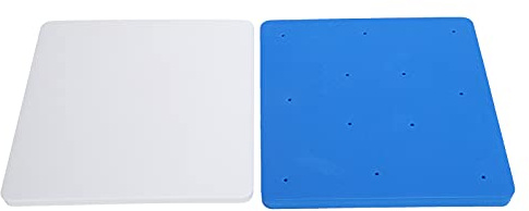 Fondant Schaumstoff Pad, 2 Stück Kuchenform Schwammmatte Platz Schwamm Foam Prägeform Paste Zuckerblume Schokolade Ton Modellierwerkzeuge Trockentablett Kuchendekoration Sugarcraft Zucker Blumen