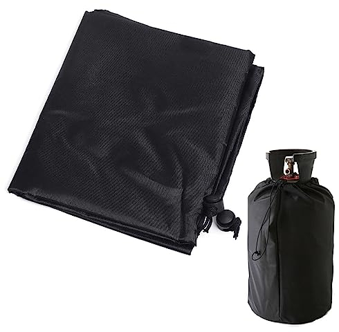 Oxford Propane Tank Cover Gas Bottle Cover Full Cover Gas Bottle Full Cover Waterproof Windproof Gas Cylinder Cover for Outdoor Garden Home BBQ
