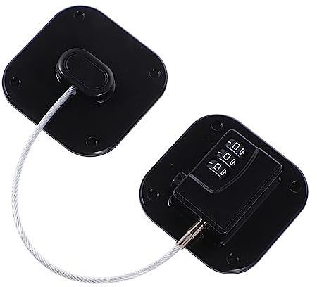 iplusmile Serrure De Frigo Numérique Adhésive Sécurisée Pour Garçon Fille Cadenas De Placard Congélateur Noir