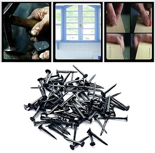 Angoily Shoe Sole Tacks 2.2mm Boot Nails for Leather Heels Soles Repair 500g Nail Replacement for Attaching Plates and Crafts