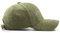 Cordhut, niedriges Profil, einfarbig, Baseballkappe, Sonnenhut, verstellbar, für Damen und Herren, Grün , M/L