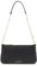 Michael Kors Women Md Chain Pouchette Hand Bag, Schwarz