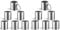 12Pcs 0.5L Empty Unlined Paint Cans Metal Paint Pails for Crafts DIY Projects Storage Containers