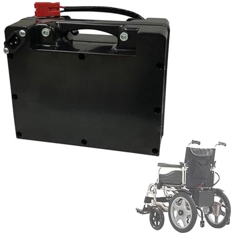 HJGHY Batterie au Lithium 24V 24V 35Ah 40Ah 45Ah 50Ah Batterie pour Fauteuil Roulant électrique Batterie au Lithium-ION Batteries de Remplacement au Plomb,24v,50Ah