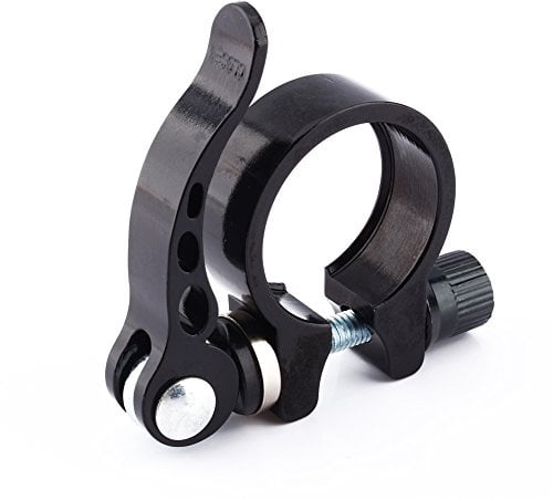 Ausla Sattelklemme 36Mm Legierung 31,8 Mm Mountainbike Sattelstützenklemme Schnellspanner für Radfahren