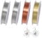 Copper Wire for Jewellery Making - 4 Rolls of 0.3 mm Thin Wire for DIY Earrings, Necklaces & Bracelets