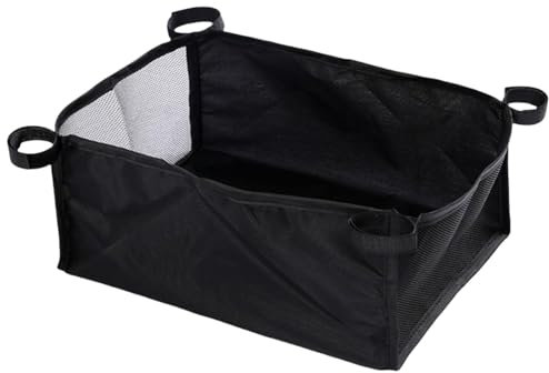 Unteres Ablagefach für Kinderwagen – Ablagefach für Kinderwagen | Aufbewahrungstasche unter dem Kinderwagen, Organizer unter dem Kinderwagen mit großer Kapazität, Oxford-Gewebe mit Fond