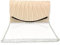 Damen Clutch Rose mit Kristallketten, funkelnde Abendtasche, modische Handtasche, Kette Schultertasche, passend für Abendessen, Hochzeiten, Geburtstagsfeiern, Tänze, Cocktailpartys (Beige)
