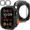 Diruite 2-Pcs Funda Protectora para Apple Watch Series 10 46mm Carcasa Funda Ultra Delgada Suaves TPU Hueco Case Protector Sin Pantalla,Negro,Series 10 46mm