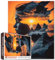 Abstract Seascape Jigsaw Puzzles 1000 Pieces for Adults,Families (Woman,Girl,Sunset,Mountain,Wave) Pieces Fit Together Perfectly 19.7''x27.6''inch Performance Frameable Magic Female Face Puzzle Art