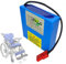 WILLQ Batterie Lithium-ION 24V 8Ah Fauteuil Roulant électrique 8000mAh Batterie Secours Remplacement pour vélo électrique kit Conversion Moteur 0-200 W avec connecteur Anderson