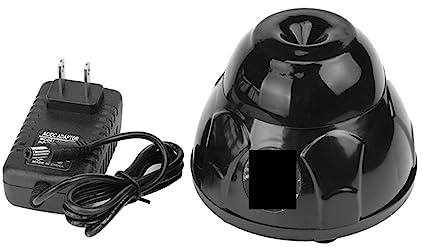 ZKLGS Vortex Mixer, Schwarzer Tattoo-Tintenschüttler, Pigmentmischer, wiederaufladbarer Farbrührer mit rutschfestem Bodendesign for Nagellackgel