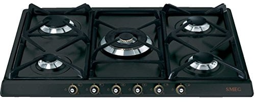 SMEG SR775AO Piano Cottura Antracite Incasso Gas, Steel