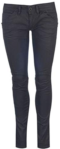 G-Star Raw, New Elva 3D Slim Tapered, Damen Jeans Hose Stretchdenim Black W 28 L 32