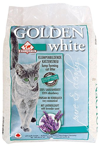 Golden Grey Golden white 14kg Katzenstreu Bentonit mit Lavendelduft