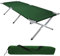 BB Sport Lit de Camp Pliable 190 x 64 x 41 cm Stable 180 kg Résistant Militaire Portable Confortable Camping Voyage Acier Tubulaire 600D Tissu Oxford Sac de Transport, Couleur:Vert