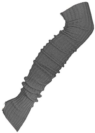 Starlite 89cm Grey Stirrup Legwarmers