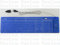 KesCom Flexible Tastatur PS/2 USB Wasserdicht einrollbar Deutsch blau mit Ziffernblock (Num-Lock) auch für Windows10