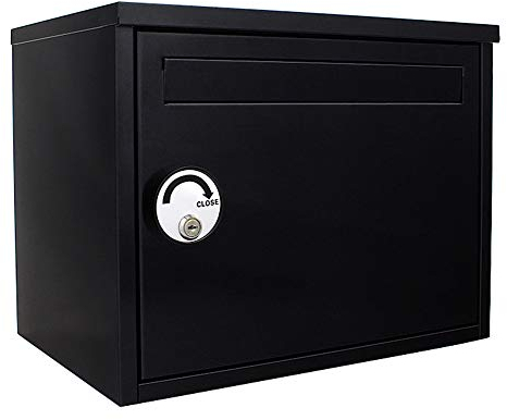 Profirst Mail PM 1000 Paketbriefkasten Schwarz