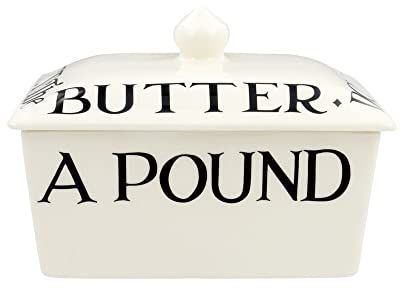 Emma Bridgewater Black Toast Small Butter Dish | 1BLT020143
