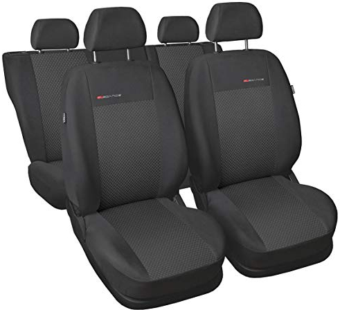 Set di coprisedili per auto sedili anteriori e posteriori con sistema Airbag