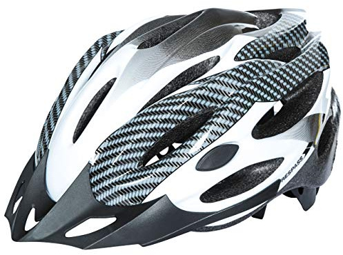 Trespass Adults Unisex Crankster Cycling Helmet (S/M) (White)