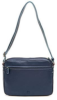 mywalit Unisex Medium Organiser Bag Cross Body, Azul Cobalto