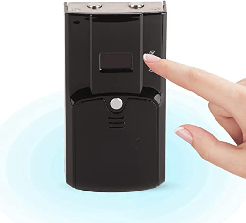 Electric Intelligent Door Lock Kit, Smart Invisible Door Lock, Wireless Deadbolt Access Control Door Lock, Anti-Theft Keyless Entry Concealed Remote Control Lock for Home/Office/Apartment Security