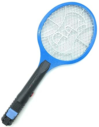 YASTA Racchetta Zanzare Elettrica Fulmina Insetti Ammazza Mosche Ricaricabile Con Spina 220v