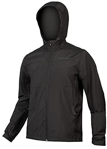 Endura Hummvee Windshell Fahrradjacken für Herren, Black, M