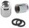 HATOOLHA® Wasserhahn-Adapter aus Messing, 22 mm NPT männlich auf männlich, 2 Stück, Wasserhahnbelüfteranschluss für Spültischarmatur, Wasserreiniger-Adapter (F22 - M22)