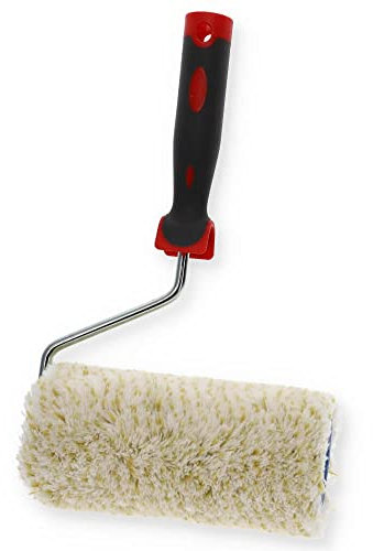 Farbrolle Polyamid 18mm mit Bügel 18 cm Maler Streich Rolle Farb Walze Lack