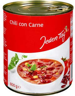 Jeden Tag Chili Con Carne, 6er Pack (6 x 800g)